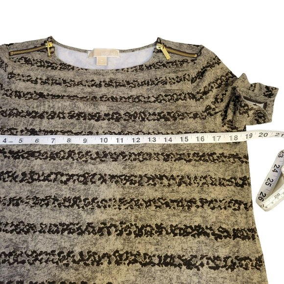 MICHAEL Michael Kors Womans Size Medium Short Sleeve Top Shirt - Picture 5 of 8
